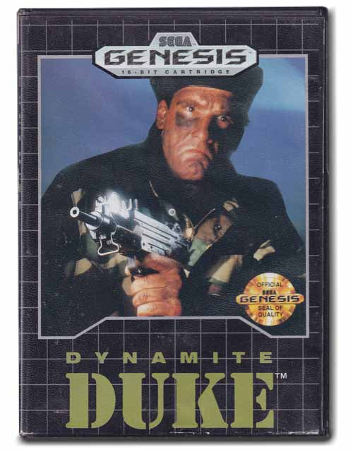 Dynamite Duke With Case Sega Genesis Video Game Cartridge 010086011135