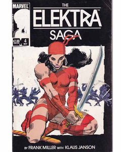 Elektra Saga Issue 4 Marvel Comics Back Issues