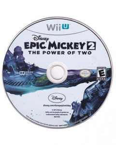 Epic Mickey 2 The Power Of 2 Loose Nintendo Wii U Video Game