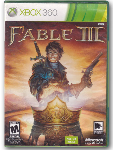 Fable 3 Xbox 360 Video Game 885370164237