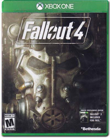 Fallout 4 XBox One Video Game