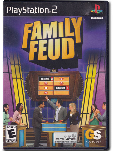 Family Feud PS2 PlayStation 2 Video Game