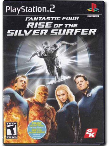 Fantastic Four Rise Of The Silver Surfer PlayStation 2 PS2 Video Game 710425372049