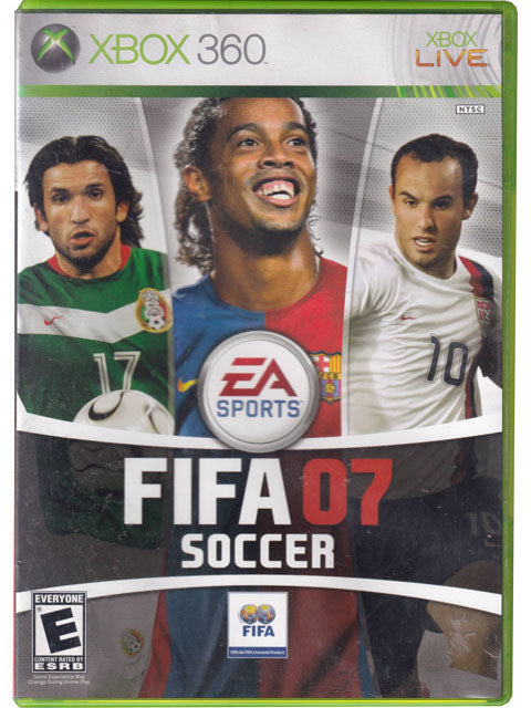 Fifa Soccer 07 Xbox 360 Video Game