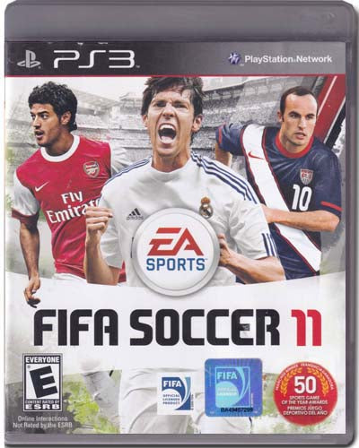Fifa Soccer 11 Playstation 3 PS3 Video Game