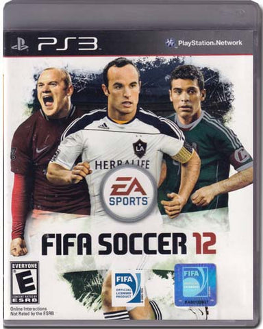 Fifa Soccer 12 Playstation 3 PS3 Video Game