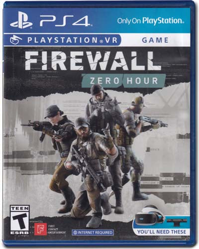 Firewall Zero Hour Playstation 4 PS4 Video Game