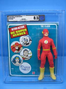 The Flash Retro-Action DC Super Heroes DC Comics Graded Carded Action Figure 027084832877
