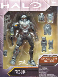 Fred-104 Crawler Snipe Halo Action Figures