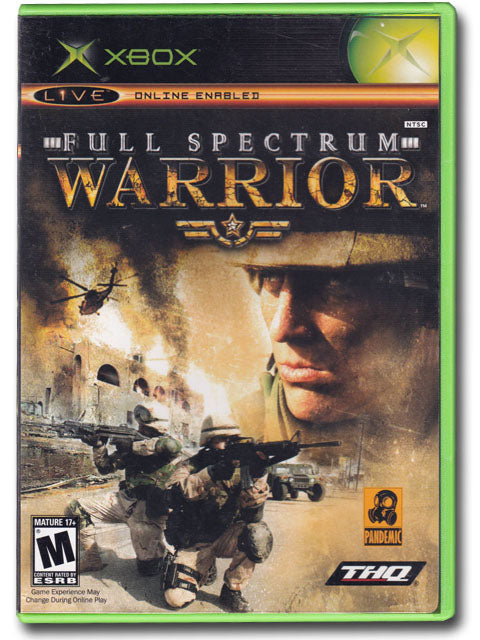 Full Spectrum Warrior XBOX Video Game
