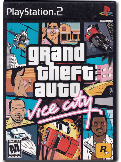 Grand Theft Auto Vice City PlayStation 2 PS2 Video Game