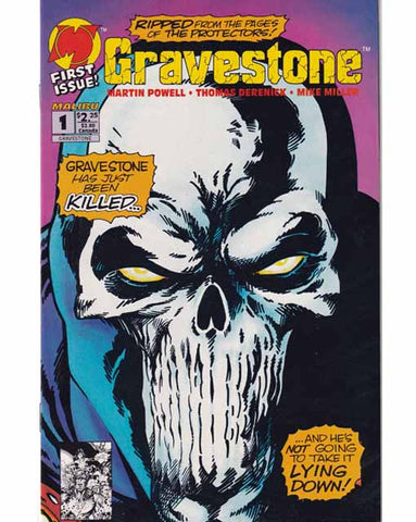 Gravestone Issue 1 Malibu Comics Back Issue