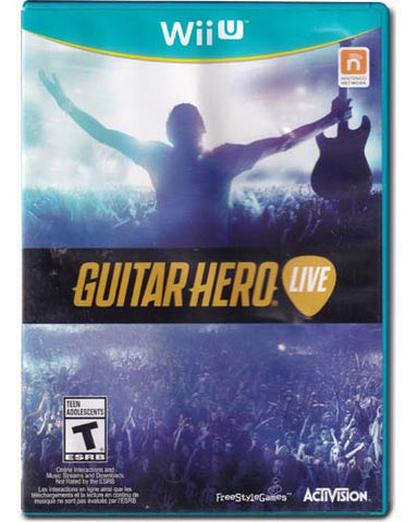 Guitar Hero Live Nintendo Wii U Video Game