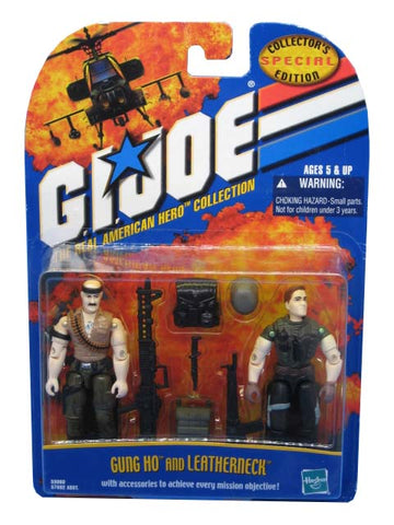 Gung Ho And Leatherneck G.I.Joe Arah Two Pack Collector's Edition Carded Action Figures  076930530603
