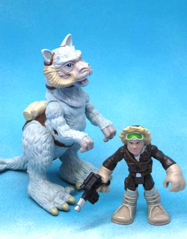 Han Solo And Taun Taun Galactic Heroes Loose Action Figures