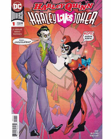 Harley Loves Joker Issue 1 Of 2 DC Comics Back Issues 761941357072