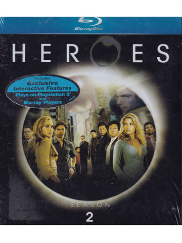 Heroes Season 2 Blue-Ray Movie