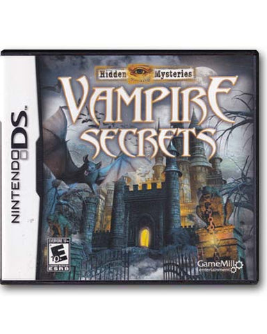 Hidden Mysteries Vampire Secrets Nintendo DS Video Game 834656084103