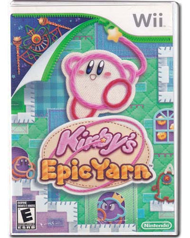 Kirby's Epic Yarn Nintendo Wii Video Game 045496901998