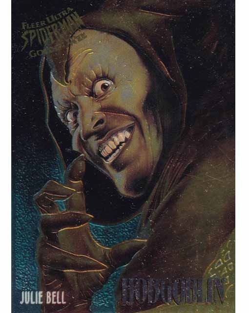 Hobgobloin Limited Edition Card 3 Of 9 Ultra Spider-Man Golden Web Marvel 1995 Trading Card TCG