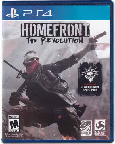 Homefront The Revolution Playstation 4 PS4 Video Game 816819011874