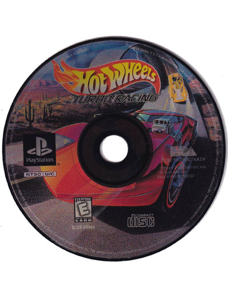 Hot Wheels Turbo Racing Loose Playstation Original Video Game Grade City Comics LLC