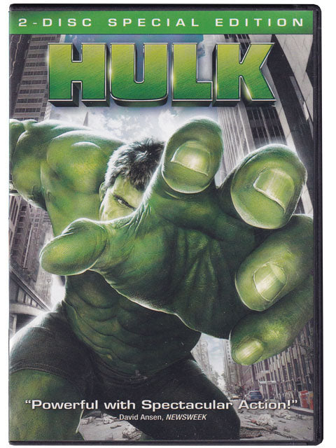 Hulk DVD Movie
