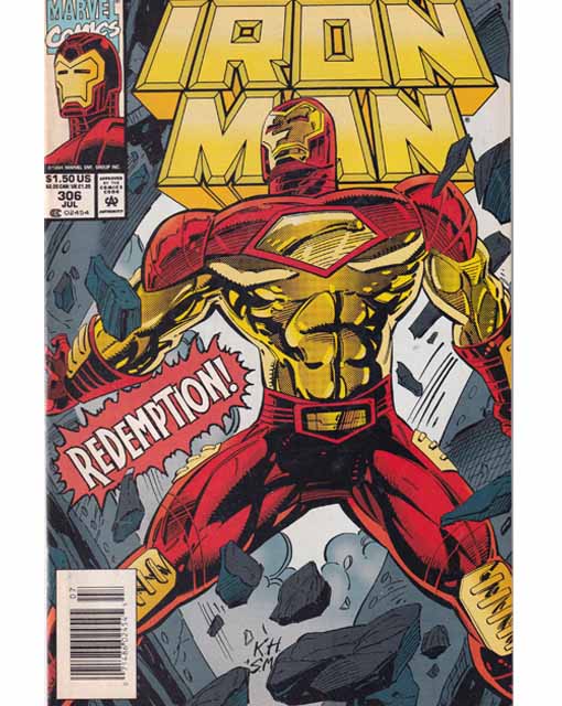 Iron Man Issue 306 Marvel Comics 071486024545