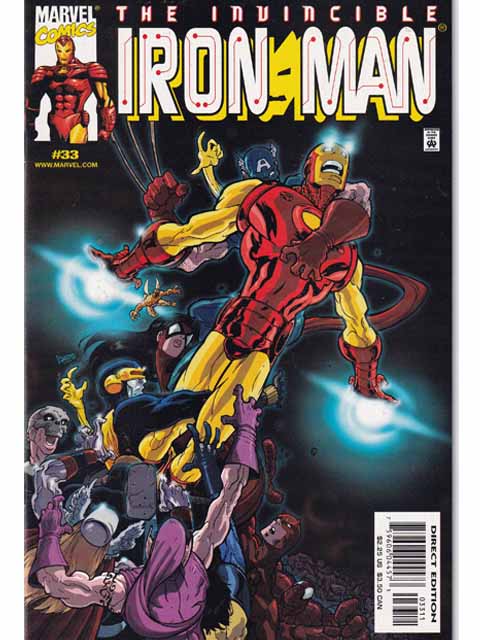 Iron Man Issue 33 Vol 3 Marvel Comics Back Issues 759606044573