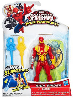 Iron Spider Ultimate Spider-Man Web-Warriors Marvel Universe Action Figure