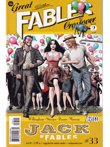 Jack Of Fables Issue 33 Vertigo Comics Back Issues