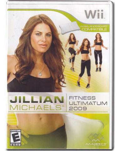 Jillian Michaels Fitness Ultimatum 2009 Nintendo Wii Video Game