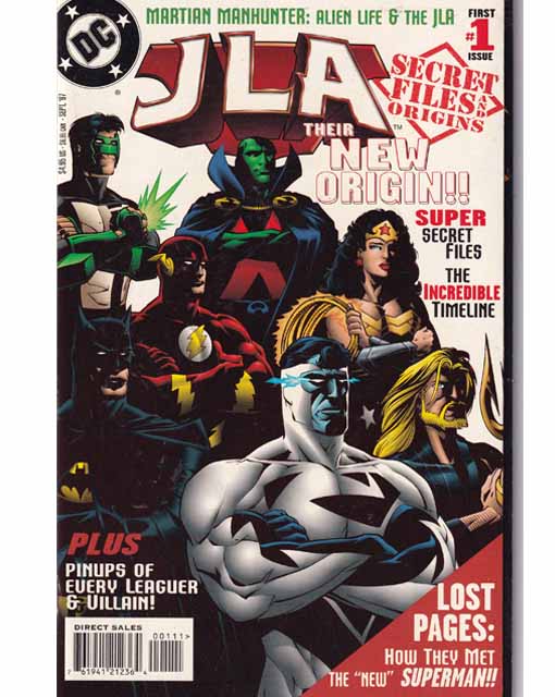 JLA Secret Files Issue 1 DC Comics Back Issues 761941212364