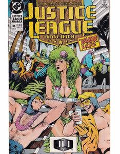 Justice League America Issue 34 DC Comics