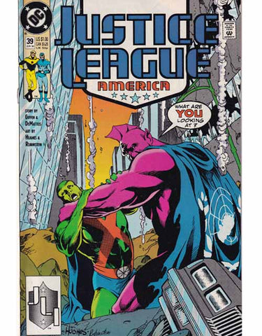 Justice League America Issue 39 DC Comics