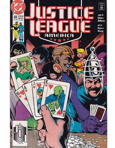 Justice League America Issue 43 DC Comics