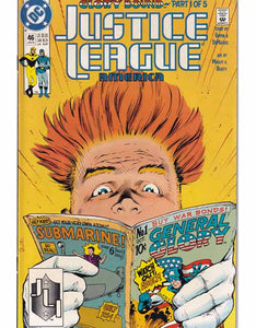 Justice League America Issue 46 DC Comics