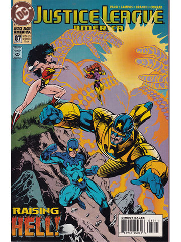 Justice League America Issue 87 DC Comics Back Issues