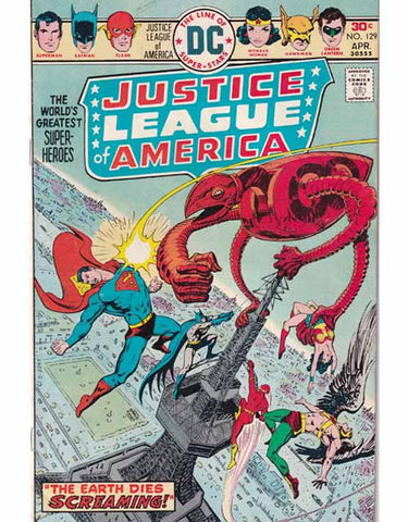 Justice League Of America Vol 1 Issue 129 DC Comics