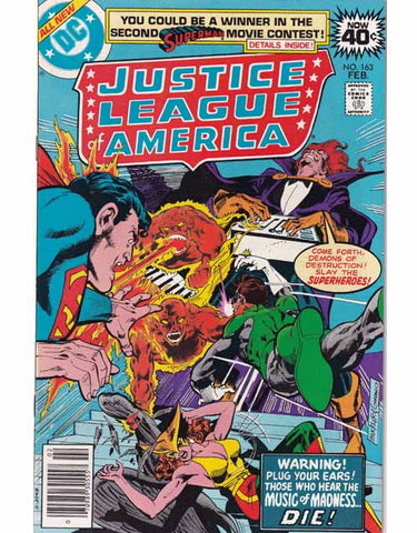 Justice League Of America Vol 1 Issue 163 DC Comics