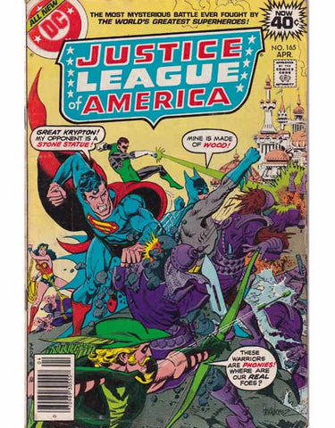 Justice League Of America Vol 1 Issue 165 DC Comics