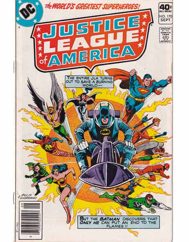 Justice League Of America Vol 1 Issue 170 DC Comics