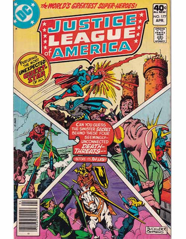 Justice League Of America Vol 1 Issue 177 DC Comics