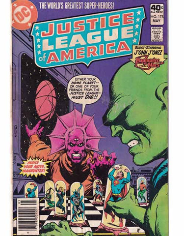 Justice League Of America Vol 1 Issue 178 DC Comics