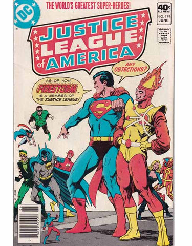 Justice League Of America Vol 1 Issue 179 DC Comics