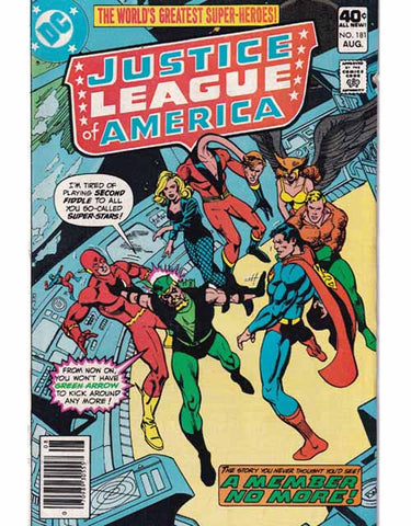 Justice League Of America Vol 1 Issue 181 DC Comics