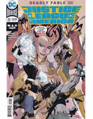 Justice League Of America Vol 5 Issue 22 DC Comics
