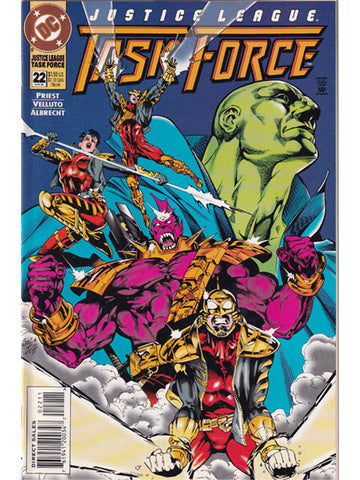 Justice League Task Force Issue 22 DC Comics Back Issues