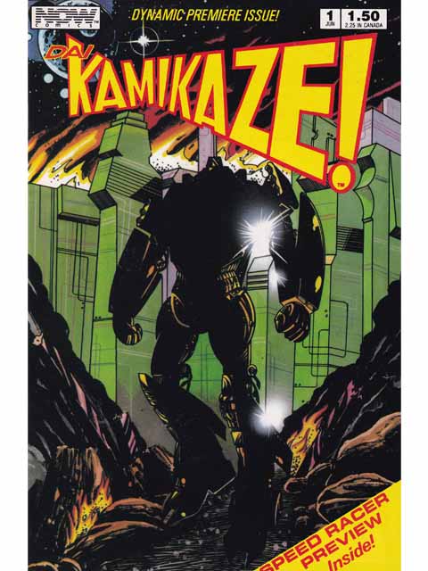 Dai Kamikaze! Issue 1 Now Comics Back Issues