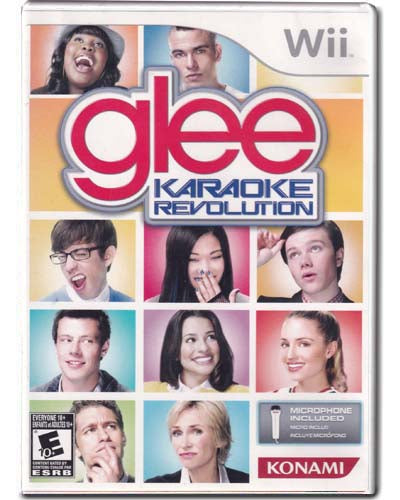 Glee Karaoke Revolution Nintendo Wii Video Game